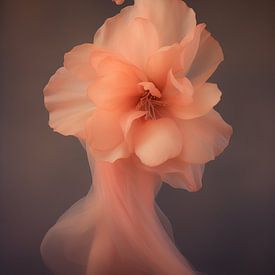 Interwoven flower by Carla van Zomeren