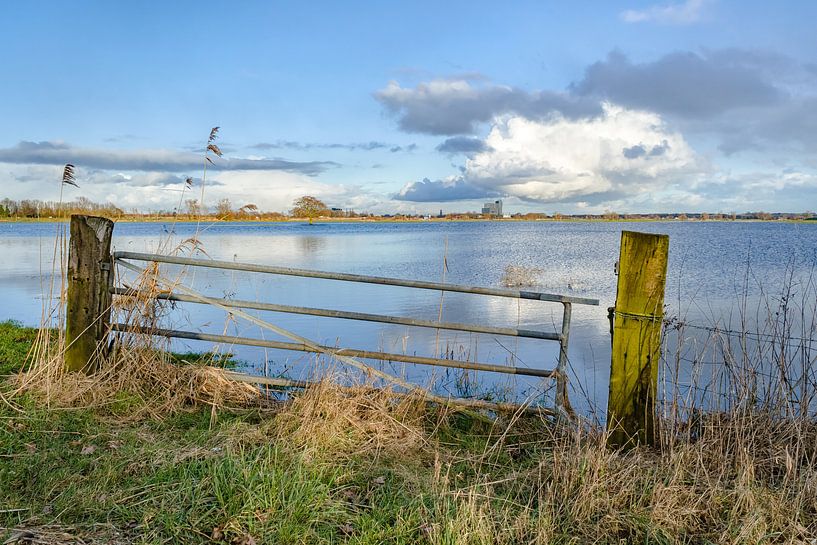 Hochwasser im Flussdelta von Fotografiecor .nl