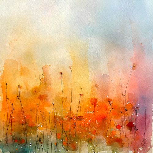 Colorful strokes - kleurrijke vegen nr3