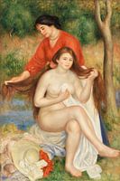 Renoir, the Toilet of the Bathing Beauty (1900-1901)