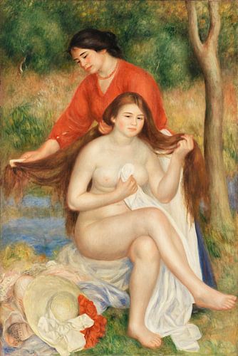 Renoir, het toilette van de baadster (1900–1901)