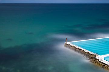 Icebergs Schwimmbad Bondi Beach von Rob van Esch
