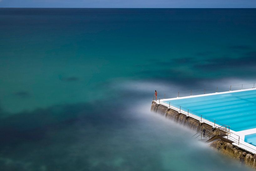 Icebergs zwembad Bondi Beach van Rob van Esch
