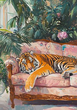 Tiger on Sunday by Niklas Maximilian