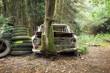 Lada S300 Oldtimer - Lost Place von Jacqueline Ansorg