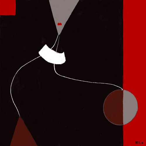 Dame in Schwarz