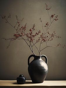 Épanouissement de Baies en Vase | Trésors d'Automne