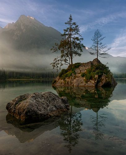 Le lac vert sur RONALD JANSEN