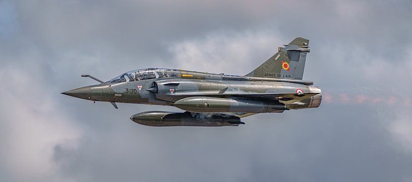 Dassault Mirage 2000D des Couteau Delta Demo Teams. von Jaap van den Berg