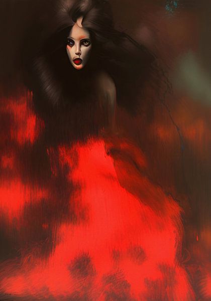 Night in Scarlet by fadi van yaldani