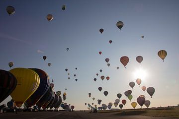 Hete Luchtballon festival van Cornelius Fontaine