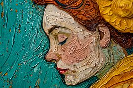 picturesque image of woman by Egon Zitter