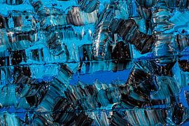 gros plan d'une huile sur toile sur Jan Fritz