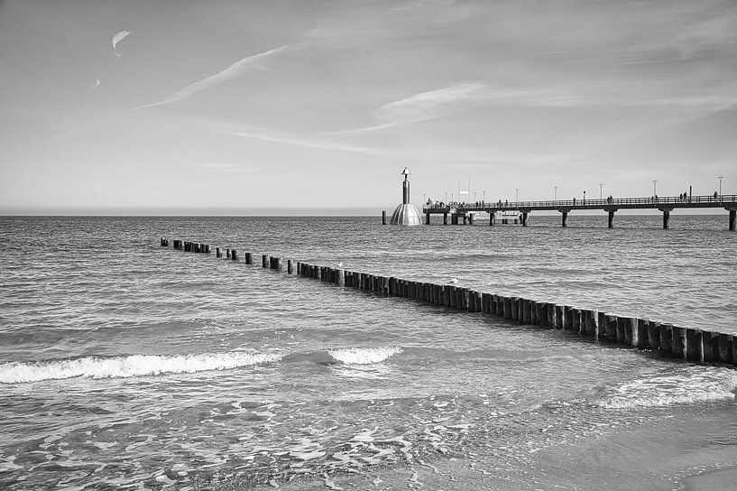 Zingst pier by Martin Köbsch