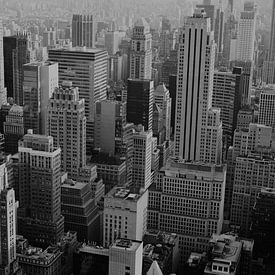 Manhattan - Zwart wit van Jan-Hessel Boermans
