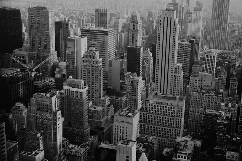 Manhattan - Zwart wit van Jan-Hessel Boermans