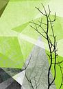 P17 TREES AND TRIANGLES van Pia Schneider thumbnail