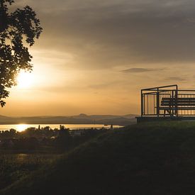 Zonsondergang op de Reichenau van Danny Tchi Photography