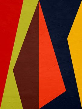 MODERN COLOURFUL GEOMETRIC ABSTRACT ART