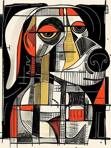 Abstract Dog Style Abstract