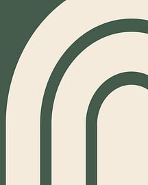 Skandinavischer Regenbogen Garten