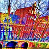 Colorful Amsterdam #112 van Theo van der Genugten
