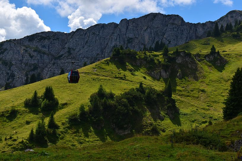 Vue du Hahnenkamm / Tyrol par Karl-Heinz Petersitzke