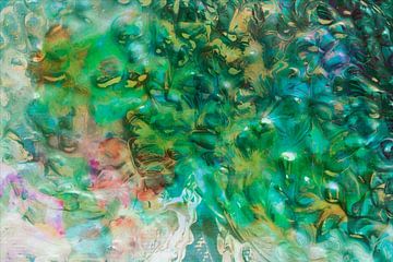 Droomkleuren - Abstract Natuur Expressionist van FRESH Fine Art