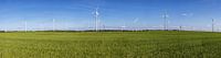 Wind farm Panorama - many wind turbines by Frank Herrmann thumbnail
