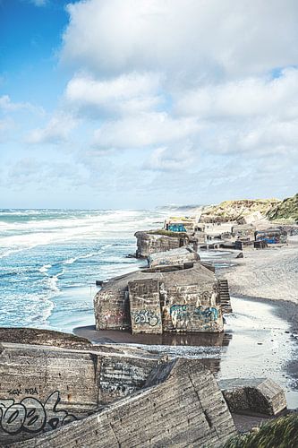 Coastal battery Furreby North Denmark