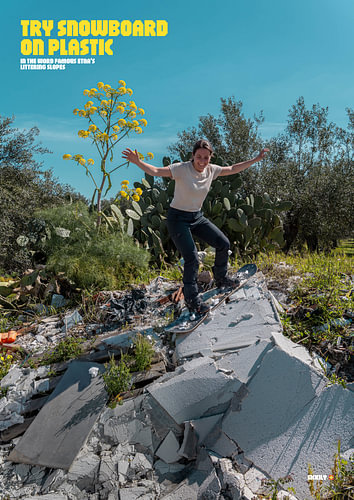 Try Snowboard on Plastic