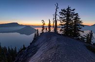 Blue hour at Crater Lake, Oregon by Jonathan Vandevoorde thumbnail