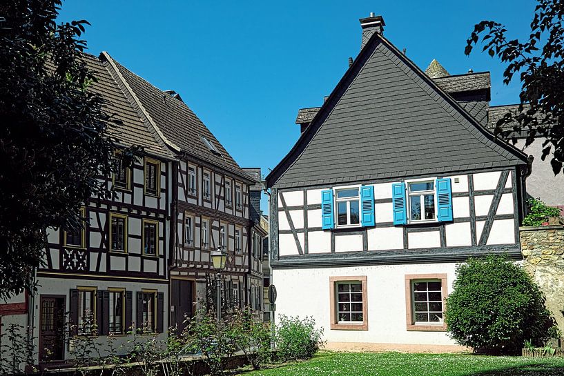 Vakwerkhuizen in de Rheingau van Thomas Riess