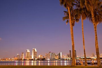 San Diego Skyline van Peter Schickert