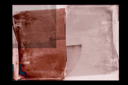 Abstrakter Digitaldruck in Erdtönen