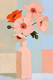 Blumen in Pastelltönen von Imagine
