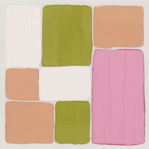 Disposition ludique des surfaces et des couleurs