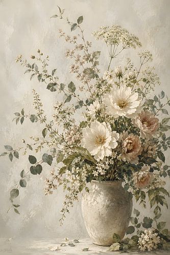 Neutral Garden Arrangement