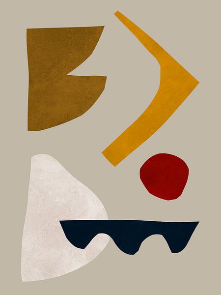Expressive collage 3 by Vitor Costa