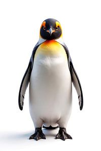 PINGUIN: Premium Porträt Fine Art Wandbild