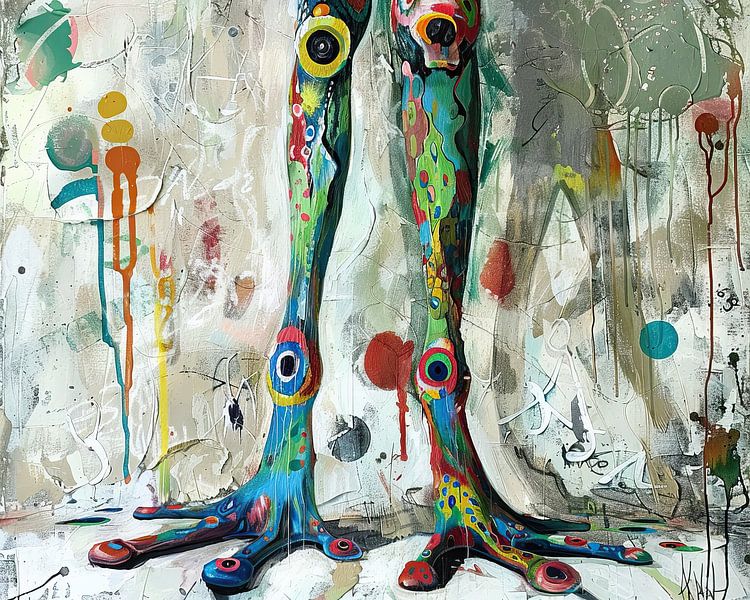 Moderne Abstrakte | Moderne Kunst von Blickfänger Gemälde