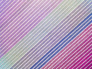 Diagonal rows of hyacinths,