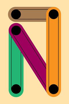 Bauhaus Stil Winkelmesser