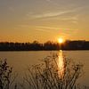 Sonnenuntergang in Nord-Holland von Elisabeth Eisbach