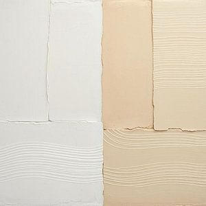 moderne abstrakte beige-weiße Blöcke.