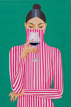 It's Wine o'Clock van ByNoukk