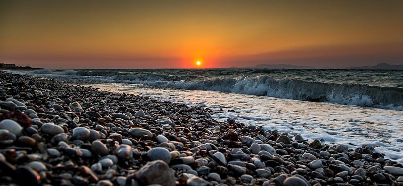 Zonsondergang by Michel de Koning