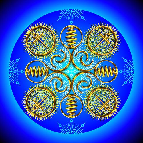 Kristallmandala-SANAT KUMARA