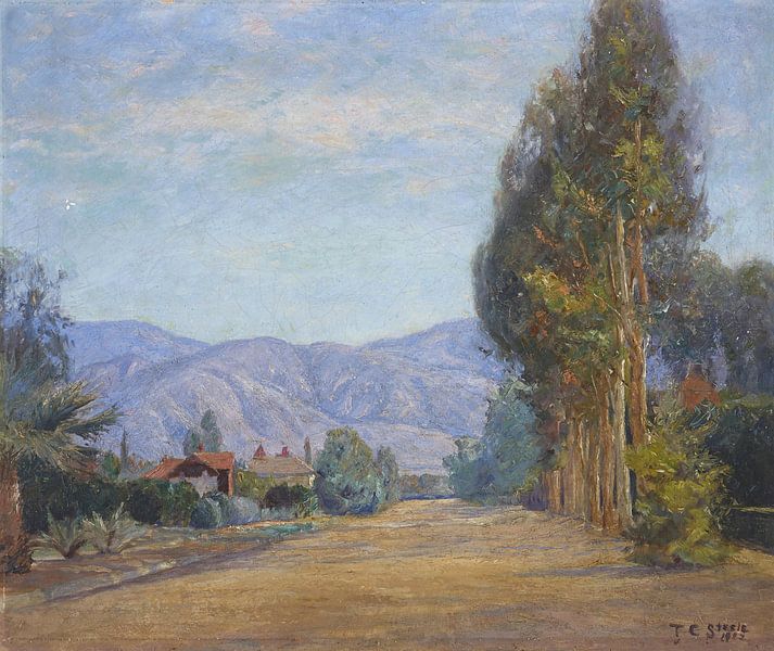 Hills Near Redlands, California, Theodore Clement Steele by Masterful Masters