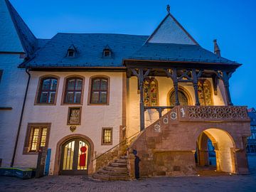 Goslar - Rathaus zur Blauen Stunde von t.ART